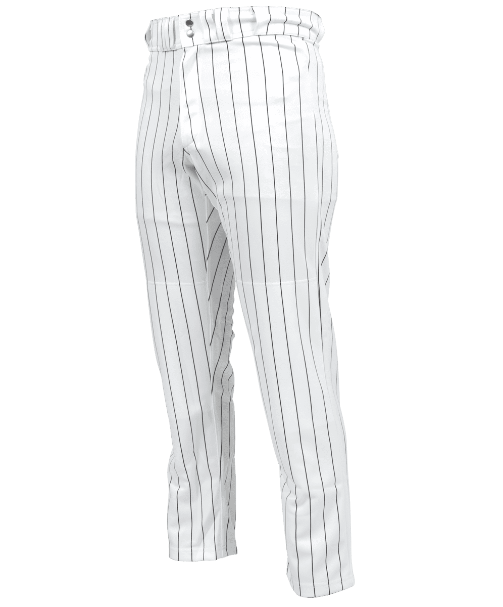 Baseball Pants - Sublimated- pinstripe - left side