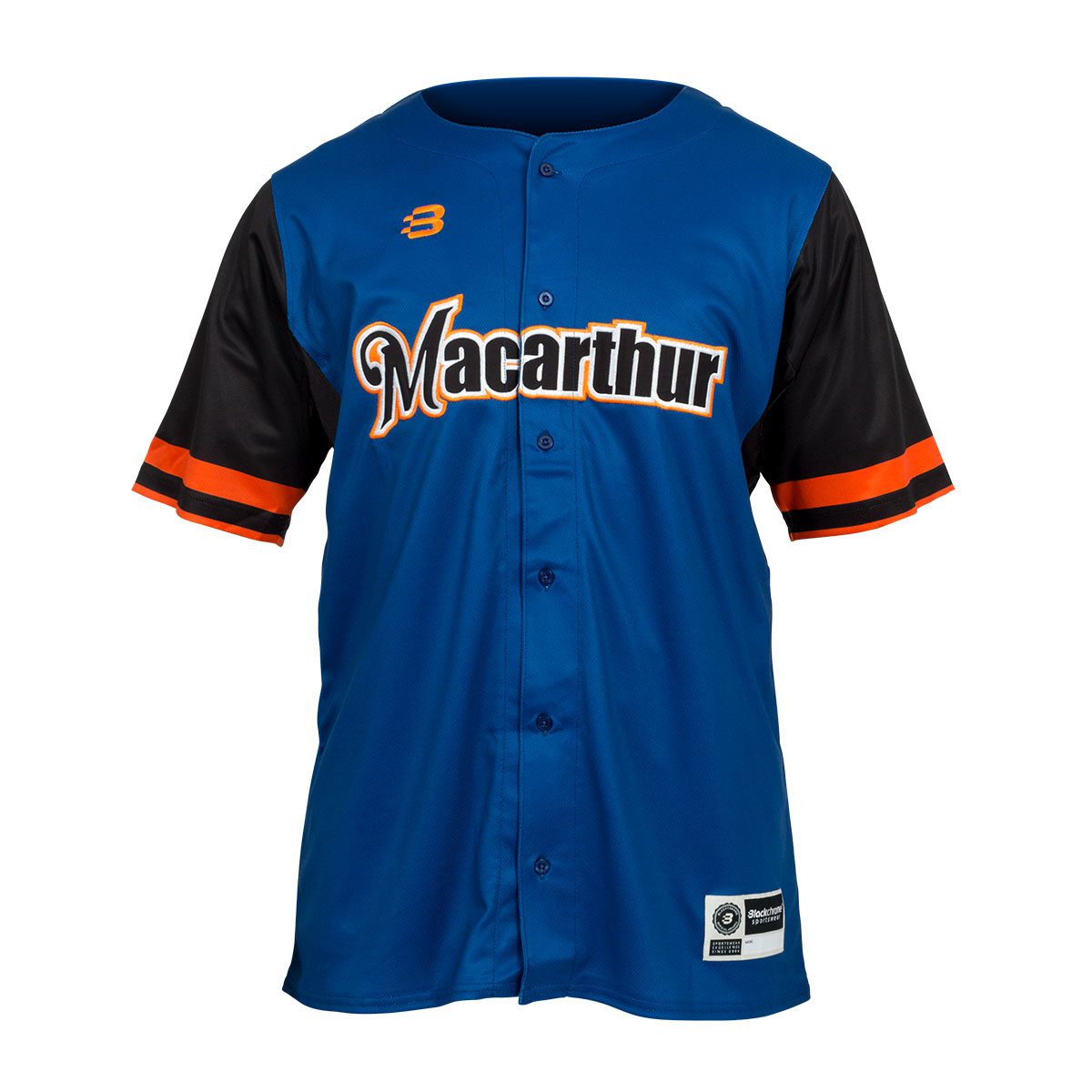 Baseball Tackle Twill Jersey - Macarthur - Front copy