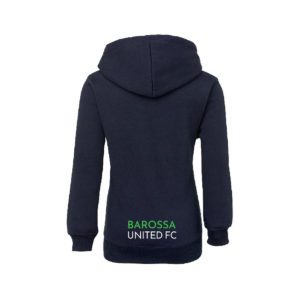 OS4008 - barossa united soccer club - youth hoodie - back