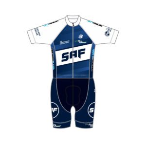 SA Fabricators Racing Team - ROAD SKIN SUIT - MENS - WHITE