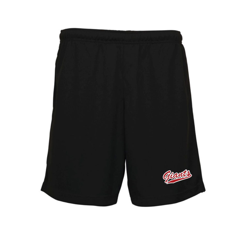 Giants Softball - Shorts - Adult - Blackchrome