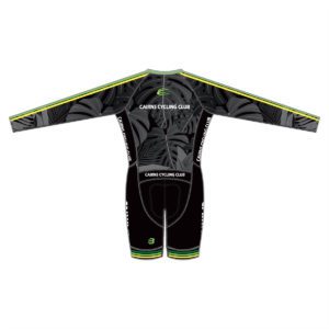 Cairns Cycling Club – MENS SKINSUIT WITHOUT POCKETS – BLACK