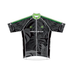 Cairns Cycling Club - YOUTH CYCLING JERSEY - BLACK