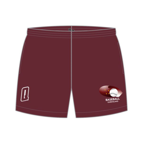 Baseball Queensland - LEISURE SHORTS - WOMENS