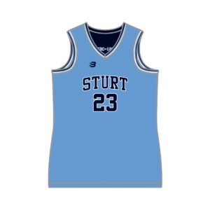 STURT SABRES BASKETBALL CLUB - DISTRICT - REVERSIBLE TRAINING SINGLET - YOUTH