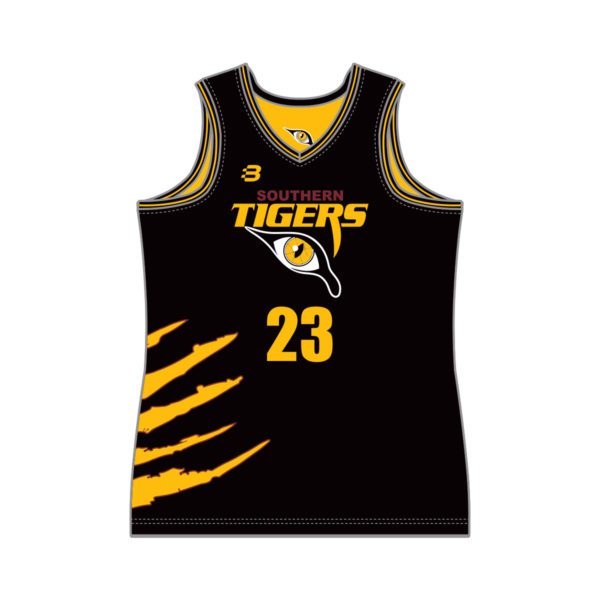 Southern Tigers - Mens Reversible Basketball Singlet