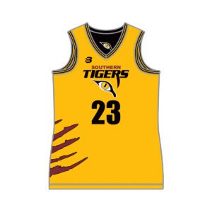 Southern Tigers - Youth District Reversible Basketball Singlet