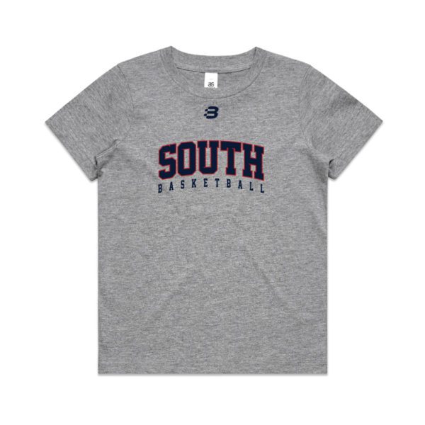 SOUTH ADELAIDE BASKETBALL CLUB - T- SHIRT - KIDS - GREY - Blackchrome