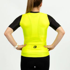 Women’s – Elite Cycling Jersey – Fluoro - Back