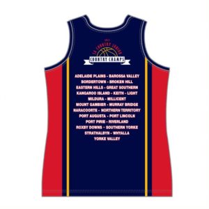 SA COUNTRY BASKETBALL COUNTRY CHAMPS - BASKETBALL SINGLET - MENS