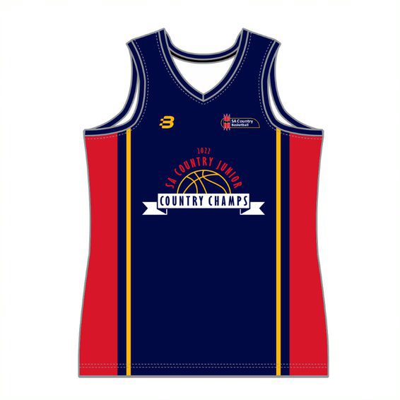 SA COUNTRY BASKETBALL COUNTRY CHAMPS - BASKETBALL SINGLET - MENS