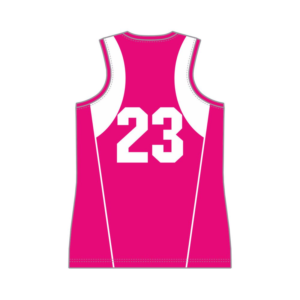 Sturt Sabres Basketball Club Domestic Pink Devils Reversible Basketball Singlet Womens 5000