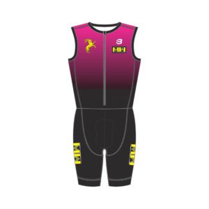 MWT - MENS - SLEEVELESS TRISUIT - PINK