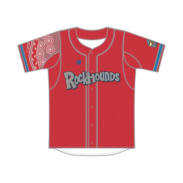 ROCKHOUNDS - BASEBALL JERSEY - MENS