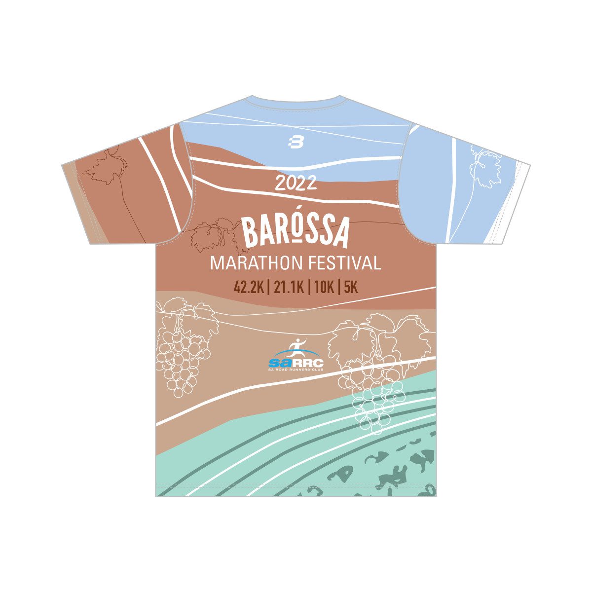 BAROSSA MARATHON FESTIVAL - T-SHIRT - MENS