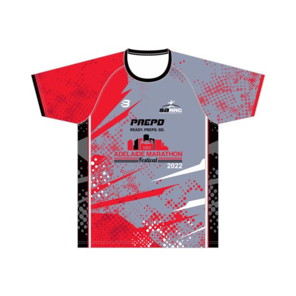 Adelaide Marathon - T-Shirt with side panels - Men's - Adult