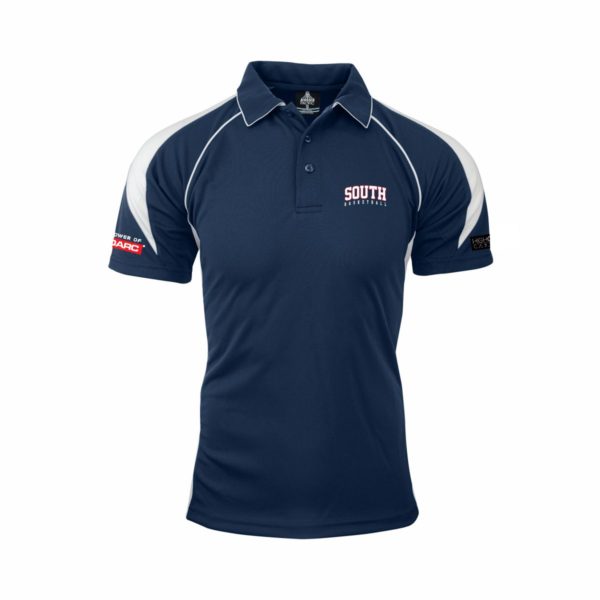 OS4758 - south adelaide basketball club - mens polo