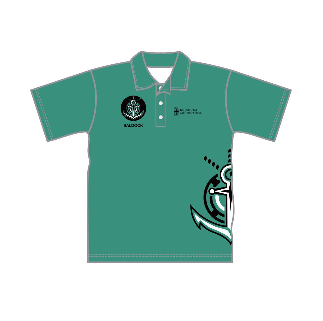 KING'S BAPTIST GRAMMAR SCHOOL - BALDOCK HOUSE TEAM SHIRT - ADULT