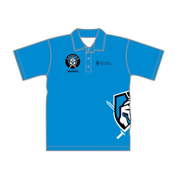 KING'S BAPTIST GRAMMAR SCHOOL - WARREN HOUSE TEAM SHIRT - ADULT