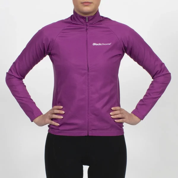 Purple Windbreaker Jacket - Women's - front