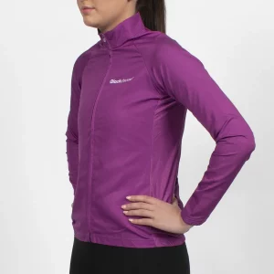 VL97770 - Women's - Windbreaker Cycling Jacket - Purple - front left - IMG_8639