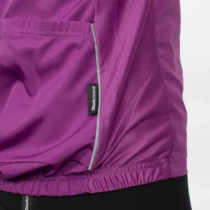 Purple Windbreaker Jacket - Women's - reflective