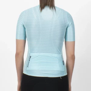 Women's Elite Jersey - Classic Stripe Blue - Back