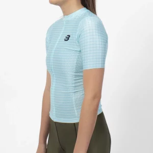 Women's Elite Jersey - Classic Stripe Blue - Front Left