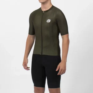 Men's Elite Jersey - Olive - Front Left