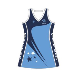 CEDUNA BLUES SPORTING CLUB - EXTENDED LENGTH NETBALL DRESS - WOMENS