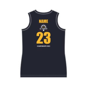 SA COUNTRY BASKETBALL - BASKETBALL SINGLET V NECK UNISEX YOUTH