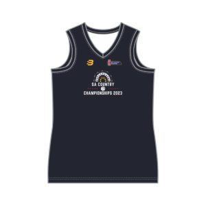 SA COUNTRY BASKETBALL - BASKETBALL SINGLET V NECK UNISEX YOUTH