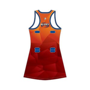 BLADES NETBALL CLUB - RACER BACK NETBALL DRESS - YOUTH