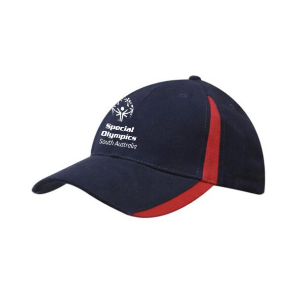 OS5095 - special olympics - south australia - brushed cotton cap - front