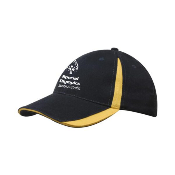 OS5096 - special olympics - south australia - brushed cotton cap_front