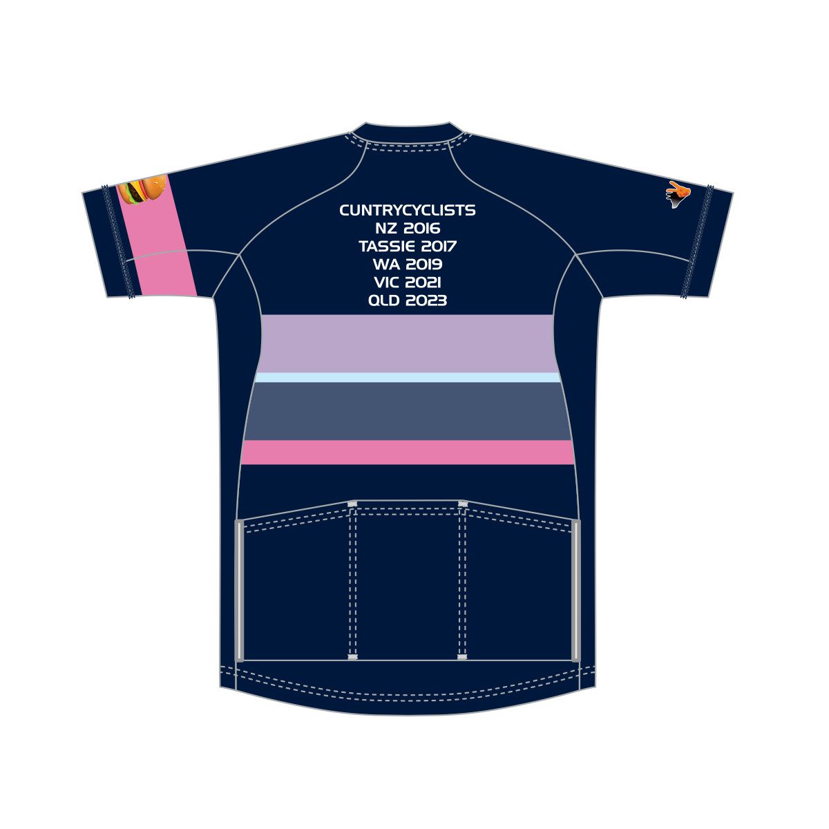 dog cycling jersey