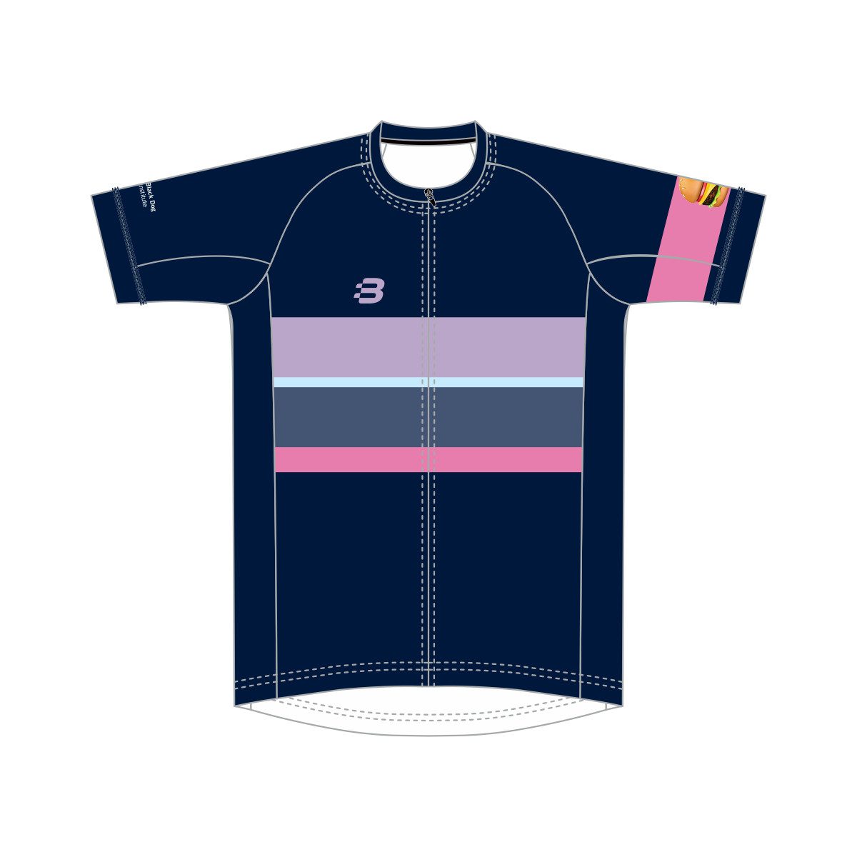 dog cycling jersey