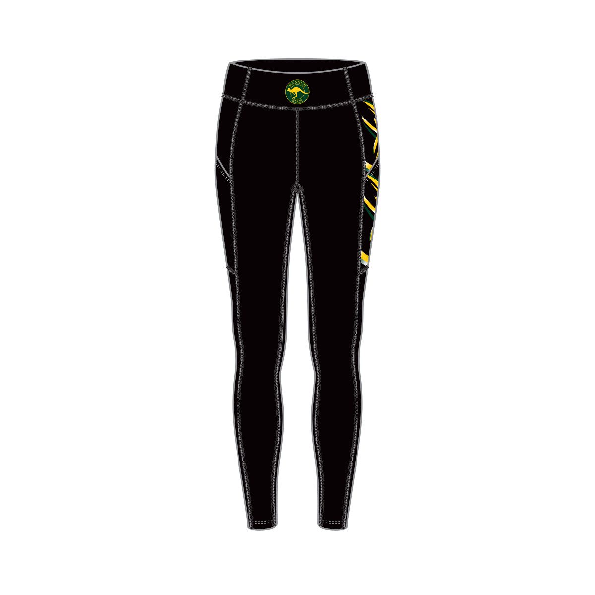 MANNUM ROOS FOOTBALL CLUB - COMPRESSION LONG TIGHTS - MEN'S
