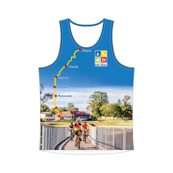 South Burnett Rail Trail - Men's Running Singlet