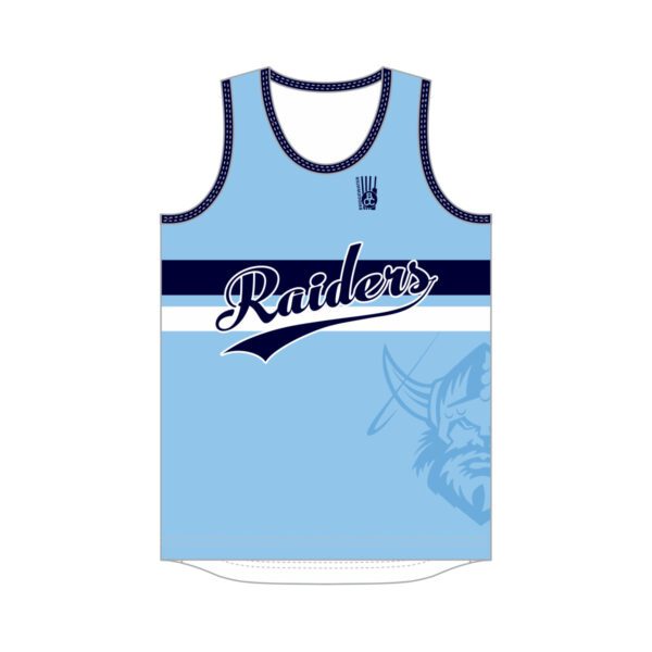 BRIDGEWATER CRICKET CLUB - SINGLET - BLUE - YOUTH