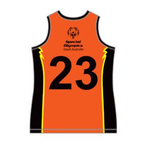 SPECIAL OLYMPICS SA - REVERSIBLE BASKETBALL SINGLET - ADULT