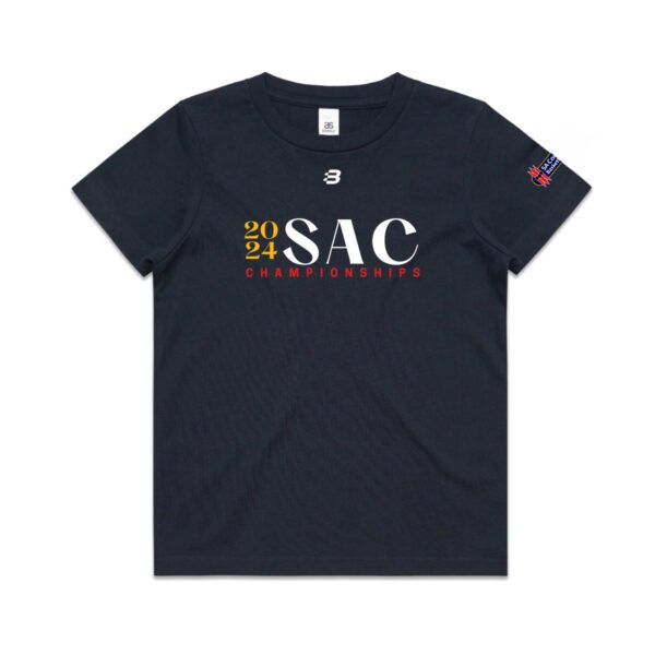 SA COUNTRY BASKETBALL COUNTRY CHAMPS - T-SHIRT - YOUTH - NAVY