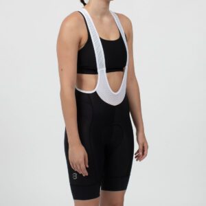 OS5445 - Blackchrome Cycling - Pax Bib Knicks - Black - Women's - Front Right