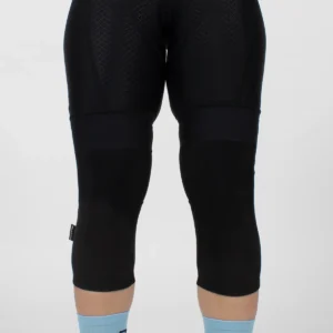 Unisex - Cycling Knee Warmers - Black - Front