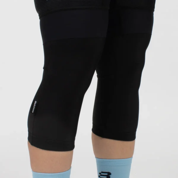 Unisex - Cycling Knee Warmers - Black - Front